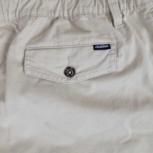 Chubbies The Khakinators 5.5' Originals Stretch Twill Tan Shorts Sz XXL NEW - Picture 8 of 13